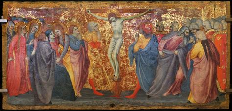 Crucifixion of Taddeo di Bartolo: A Visionary Symphony of Color and Pain!